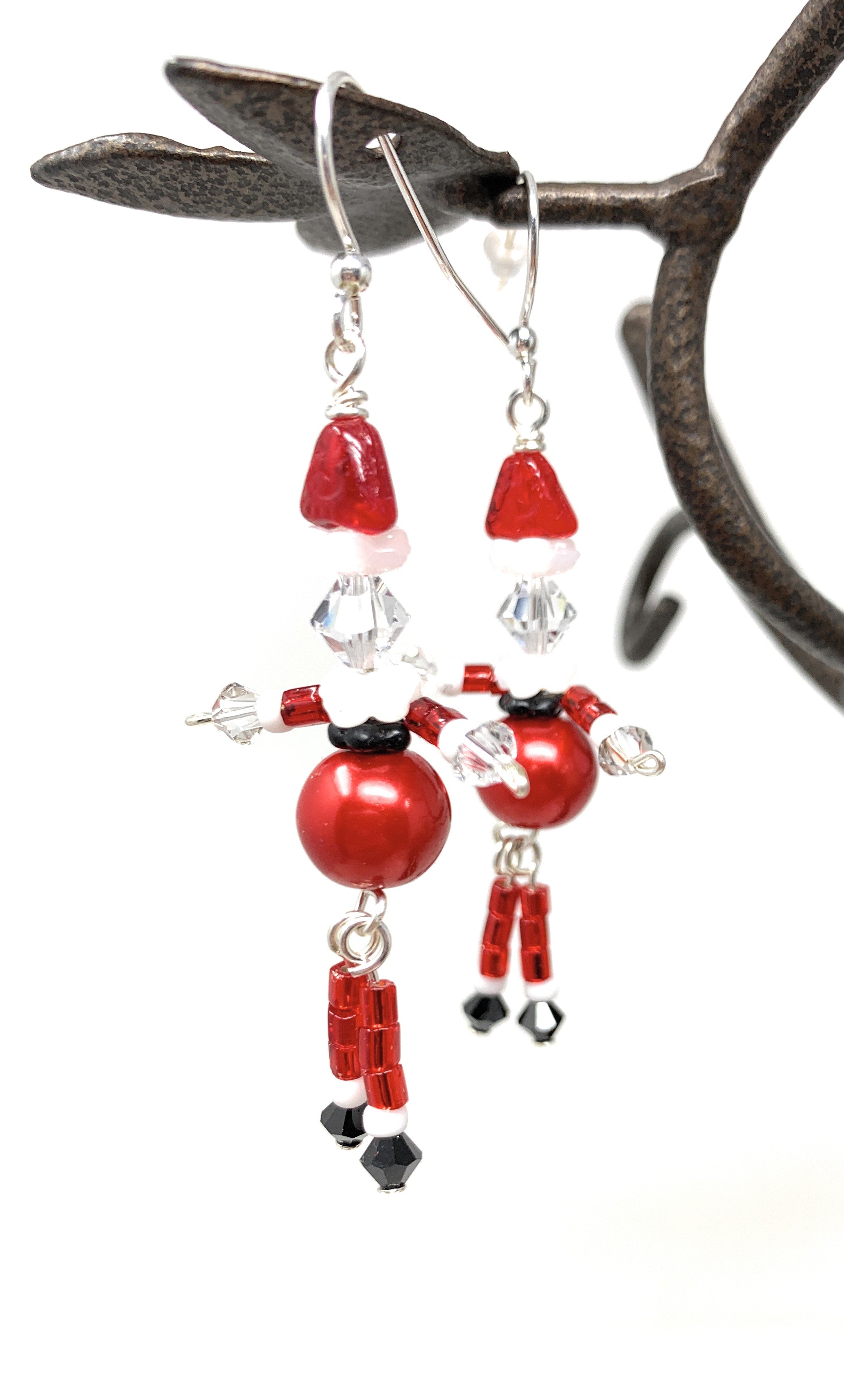 Santa Earrings