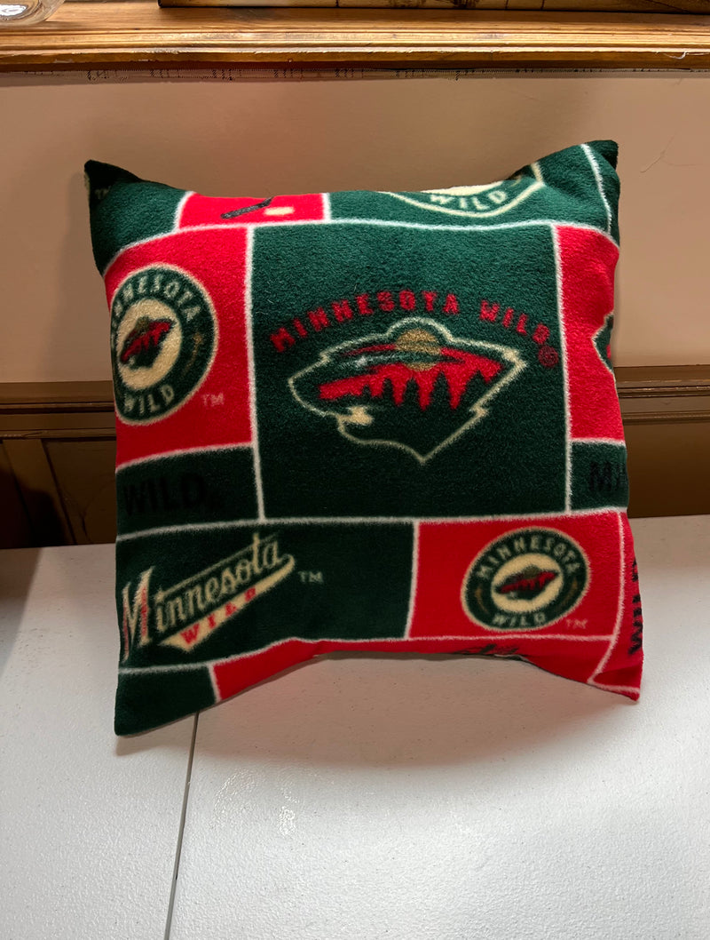 Minnesota Wild Fleece Pillow Cover